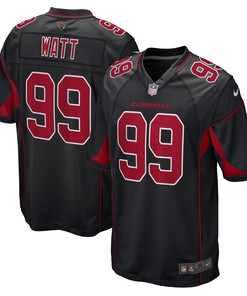 J.j. Watt Arizona Cardinals 2nd Alternate Game Jersey - Black Nfl