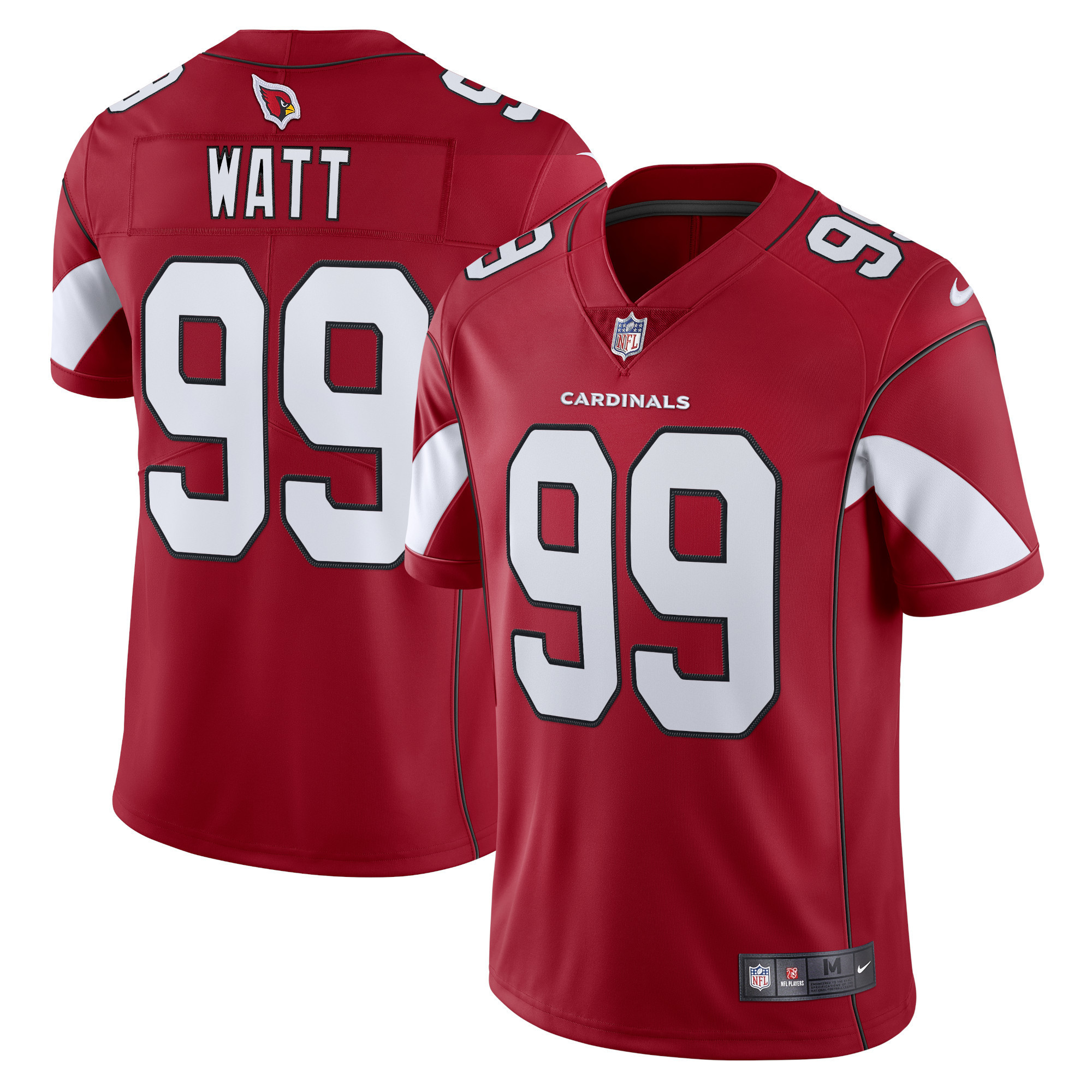 J.j. Watt Arizona Cardinals Vapor Limited Jersey - Cardinal Nfl
