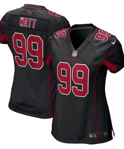J.j. Watt Arizona Cardinals Womens 2nd Alternate Game Jersey - Black Nfl