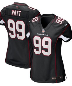 Jj Watt Arizona Cardinals Womens Alternate Game Jersey Black Nfl