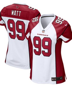 J.j. Watt Arizona Cardinals Womens Game Jersey - White Nfl