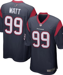 J.j. Watt Houston Texans Nike Player Game Jersey - Navy
