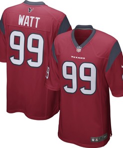 J.j. Watt Houston Texans Nike Player Game Jersey - Red