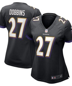 J.k. Dobbins Baltimore Ravens Womens Game Jersey - Black Nfl