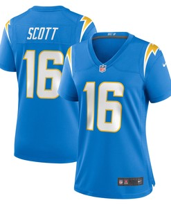 Jk Scott Los Angeles Chargers Womens Game Jersey - Powder Blue Nfl