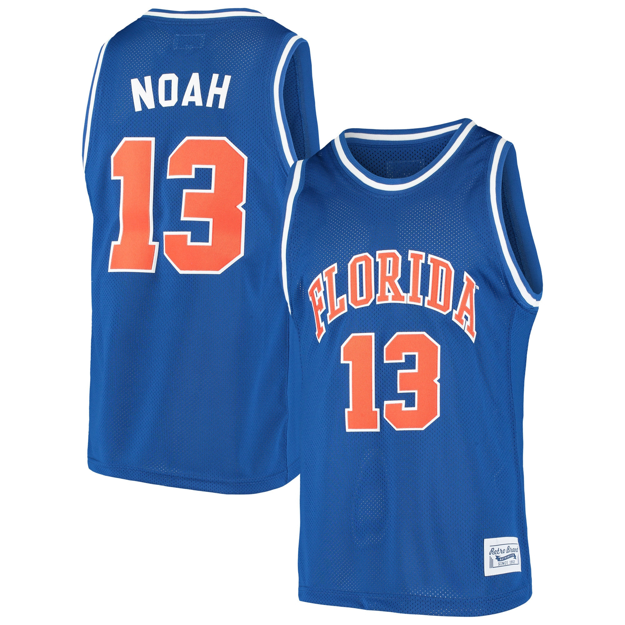 Joakim Noah Florida Gators Original Retro Brand Alumni Basketball Jersey - Royal Ncaa