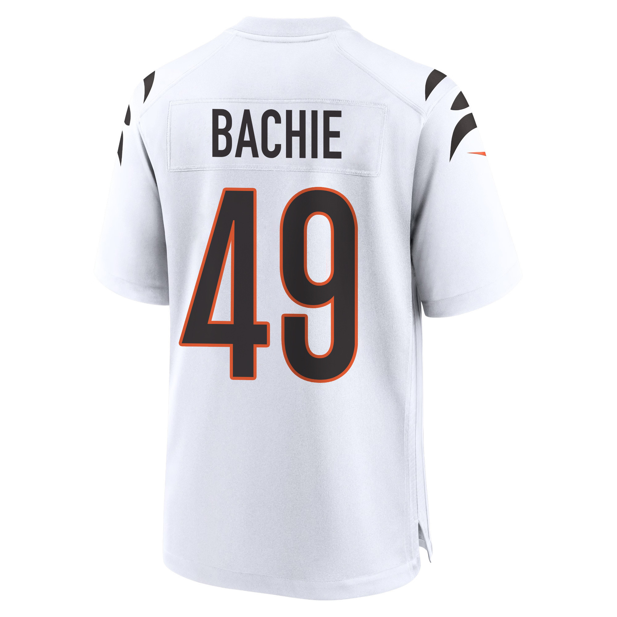 Joe Bachie 49 Cincinnati Bengals Super Bowl LVII Champions Men Game Jersey - White