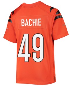 Joe Bachie 49 Cincinnati Bengals Super Bowl LVII Champions Youth Alternate Game Jersey - Black
