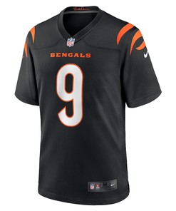 Joe Burrow 9 Cincinnati Bengals Game Jersey - Black