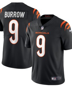 Joe Burrow 9 Cincinnati Bengals Vapor Limited Jersey - Black