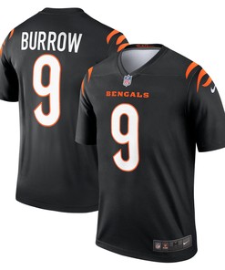 Joe Burrow Cincinnati Bengals Legend Jersey - Black Nfl