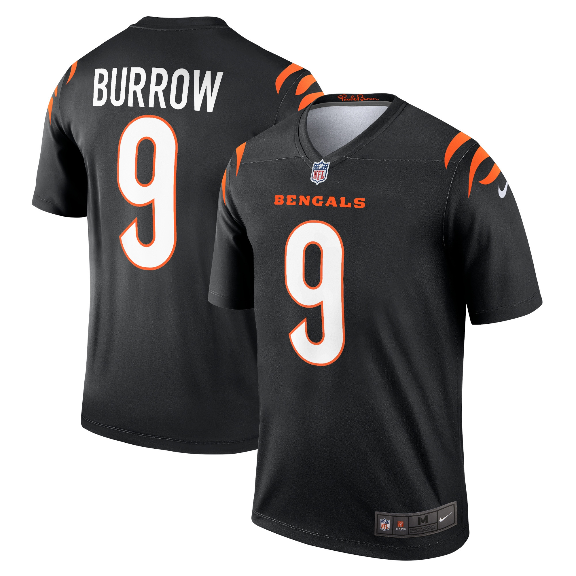 Joe Burrow Cincinnati Bengals Legend Jersey - Black Nfl