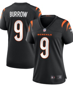 Joe Burrow Cincinnati Bengals Womens Game Jersey - Black Nfl