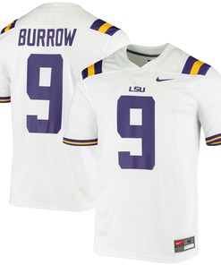 Joe Burrow Lsu Tigers Player Alumni Team Jersey - White Ncaa
