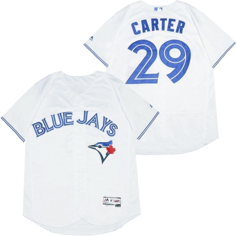 Joe Carter #29 Toronto Blue Jays 2020 Mlb White Jersey