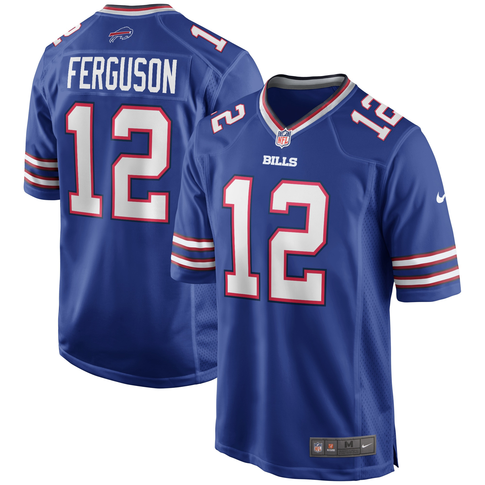 Joe Ferguson Buffalo Bills Game Retired Player Jersey - Royal Nfl