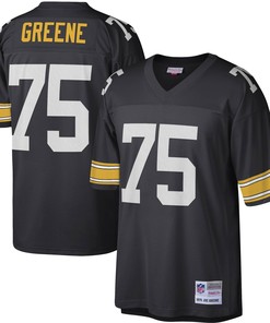 Joe Greene Pittsburgh Steelers Mitchell And Ness Legacy Replica Jersey Black Nfl
