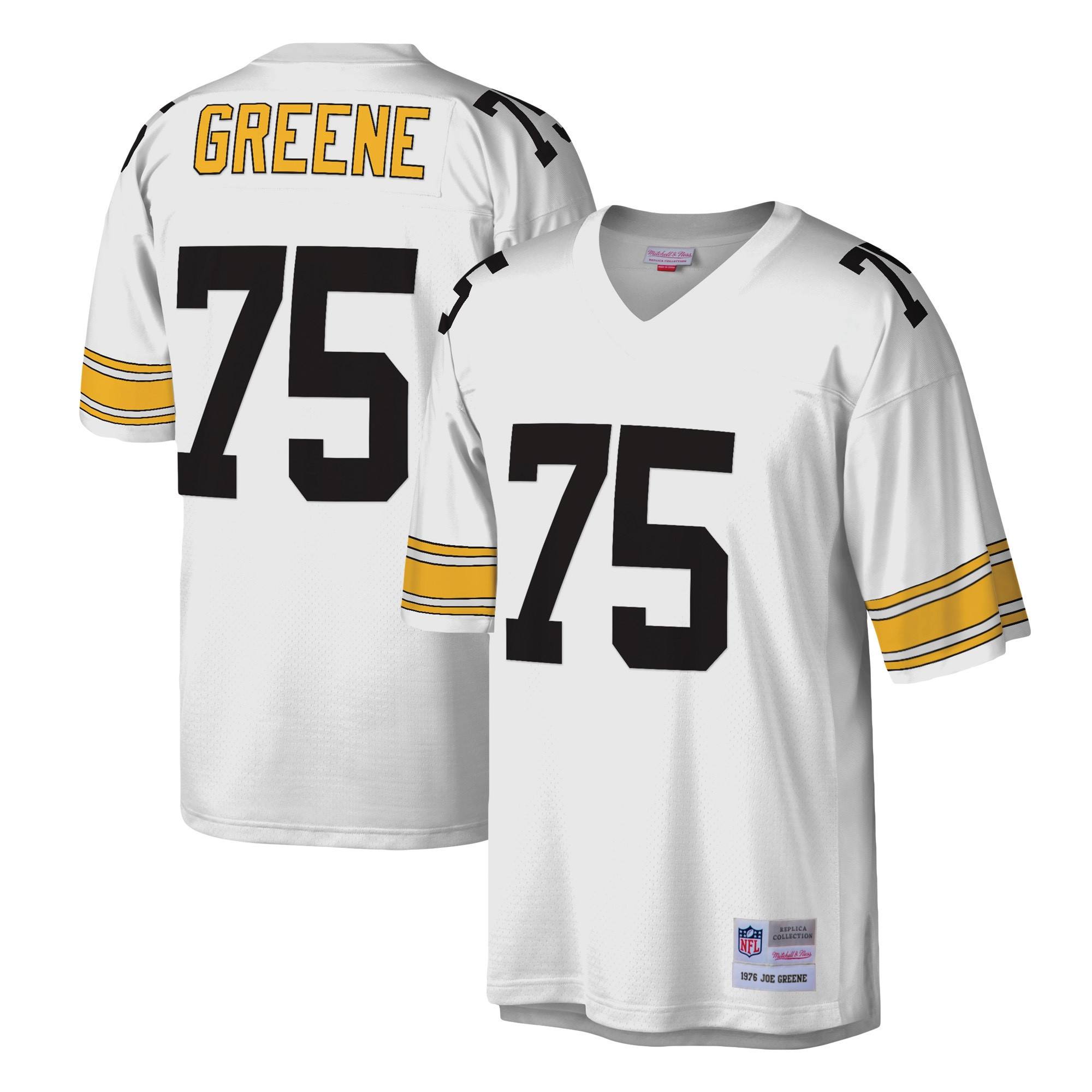 Joe Greene Pittsburgh Steelers Mitchell & Ness Legacy Replica Jersey - White Nfl