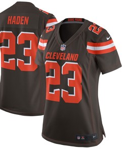 Joe Haden Cleveland Browns Nike Womens Game Jersey - Brown