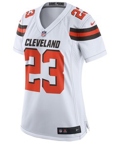 Joe Haden Cleveland Browns Nike Womens Game Jersey - White