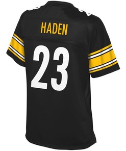 Joe Haden Pittsburgh Steelers Nfl Pro Line Womens Team Color Player Jersey - Black