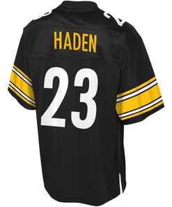 Joe Haden Pittsburgh Steelers Nfl Pro Line Youth Team Color Player Jersey - Black