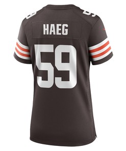 Joe Haeg Cleveland Browns Women's Game Player Jersey - Brown