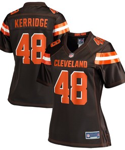 Joe Kerridge Cleveland Browns Nfl Pro Line Womens Player Jersey - Brown