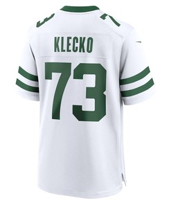 Joe Klecko 73 New York Jets Legacy Retired Game Men Jersey - White