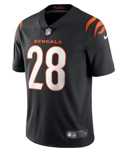 Joe Mixon 28 Cincinnati Bengals Vapor Limited Jersey - Black