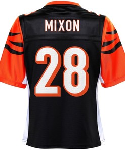 Joe Mixon Cincinnati Bengals Nfl Pro Line Womens Player Jersey - Black
