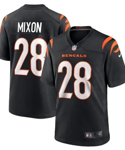 Joe Mixon Cincinnati Bengals Player Game Jersey - Black
