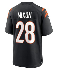Joe Mixon Cincinnati Bengals Player Game Jersey - Black