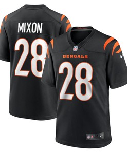 Joe Mixon Cincinnati Bengals Player Game Jersey - Black Nfl