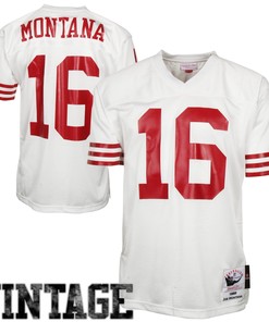Joe Montana San Francisco 49ers Mitchell & Ness Authentic Throwback Jersey - White Nfl