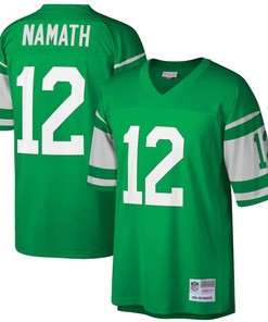 Joe Namath 12 New York Jets Mitchell & Ness Retired Player Legacy Jersey - Green