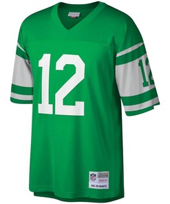 Joe Namath 12 New York Jets Mitchell & Ness Retired Player Legacy Jersey - Green