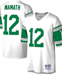 Joe Namath New York Jets Mitchell And Ness Legacy Replica Jersey White Nfl