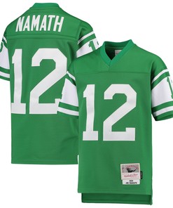 Joe Namath New York Jets Mitchell & Ness 1968 Legacy Retired Player Jersey - Green Nfl