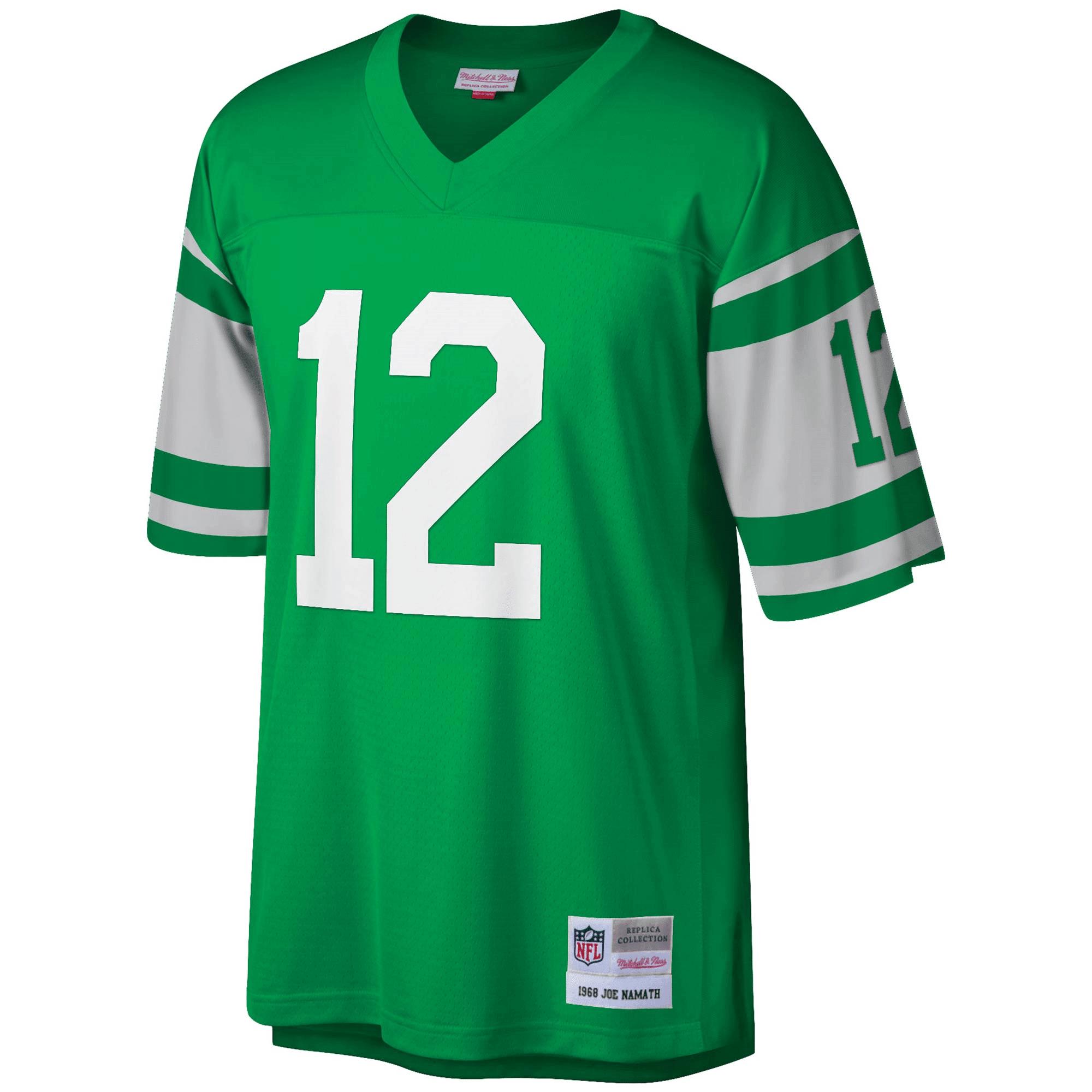 Joe Namath New York Jets Mitchell & Ness Legacy Jersey - Kelly Green Jersey