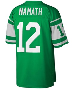 Joe Namath New York Jets Mitchell & Ness Legacy Jersey - Kelly Green Jersey