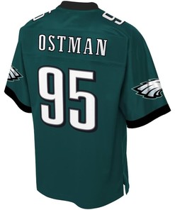 Joe Ostman Philadelphia Eagles Nfl Pro Line Game Jersey - Midnight Green