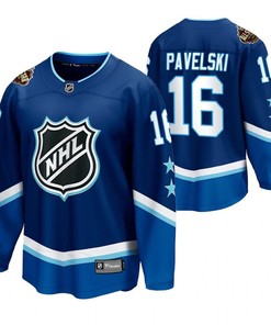 Joe Pavelski Stars Blue 2022 All-Star 16 Jersey Western Conference Jersey