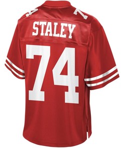 Joe Staley San Francisco 49ers Nfl Pro Line Team Player Jersey - Scarlet