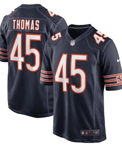 Joe Thomas Chicago Bears Game Player Jersey - Navy