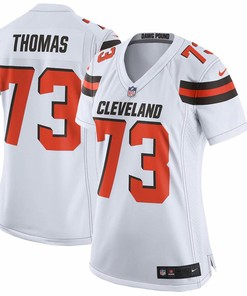 Joe Thomas Cleveland Browns Nike Womens Game Jersey - White