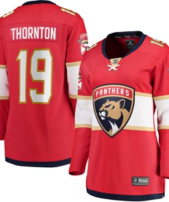 Joe Thornton Florida Panthers Fanatics Branded Womens Home Breakaway Player Jersey - Red Nhl