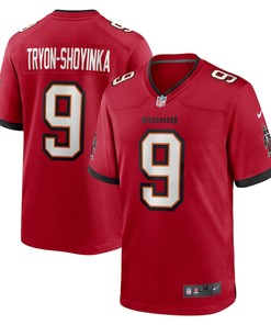 Joe Tryon-Shoyinka 9 Tampa Bay Buccaneers Game Jersey - Red