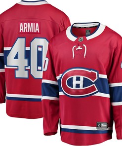 Joel Armia Montreal Canadiens Fanatics Branded Home Breakaway Player Jersey - Red Nhl