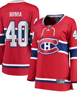Joel Armia Montreal Canadiens Fanatics Branded Womens Home Breakaway Player Jersey - Red Nhl